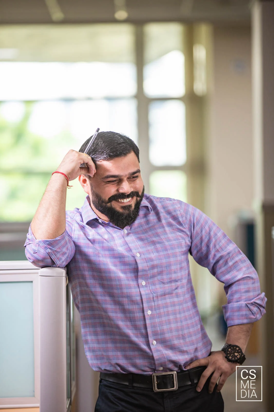 Corporate Headshots Photography: Playful professional portraits of employees in NCR