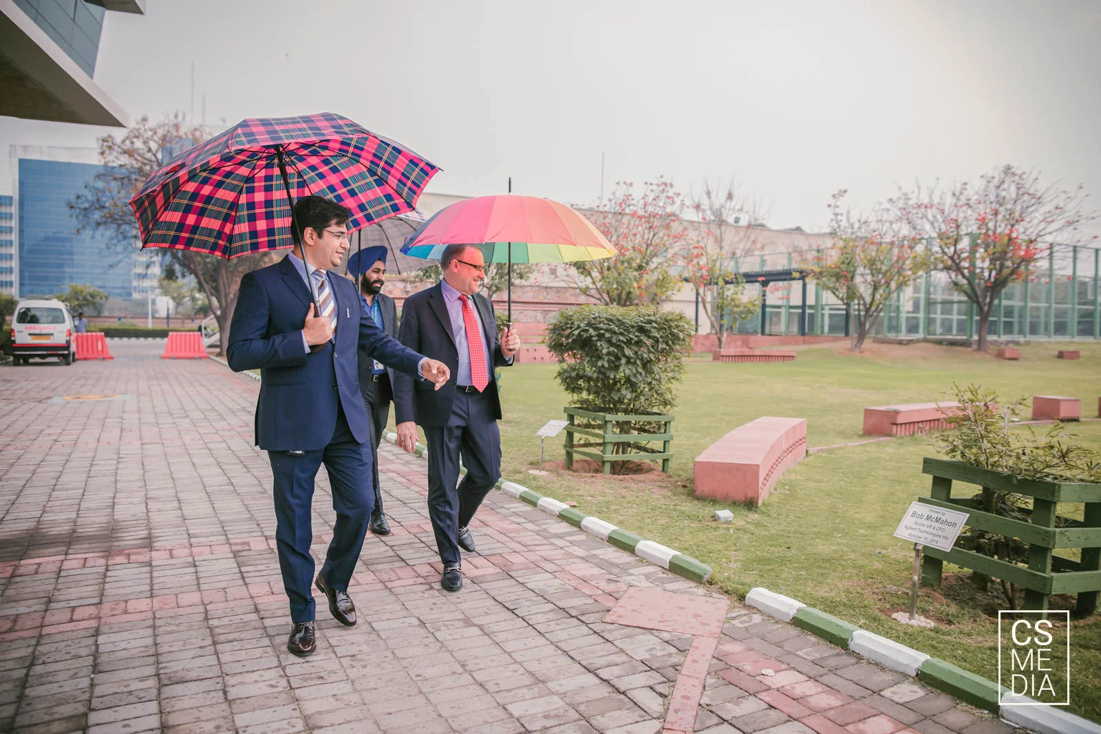 Corporate Lifestyle Photography documenting the Global CEO visit and senior management touring the facility.