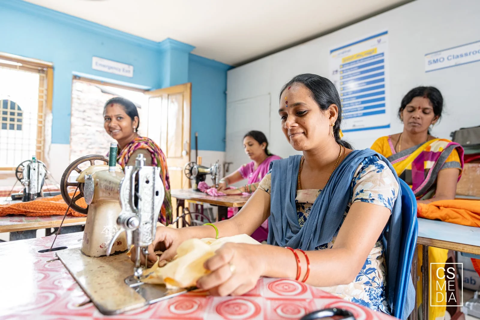 Skill training workshops for rural women for financial independence, as a part of FMCG company's CSR project